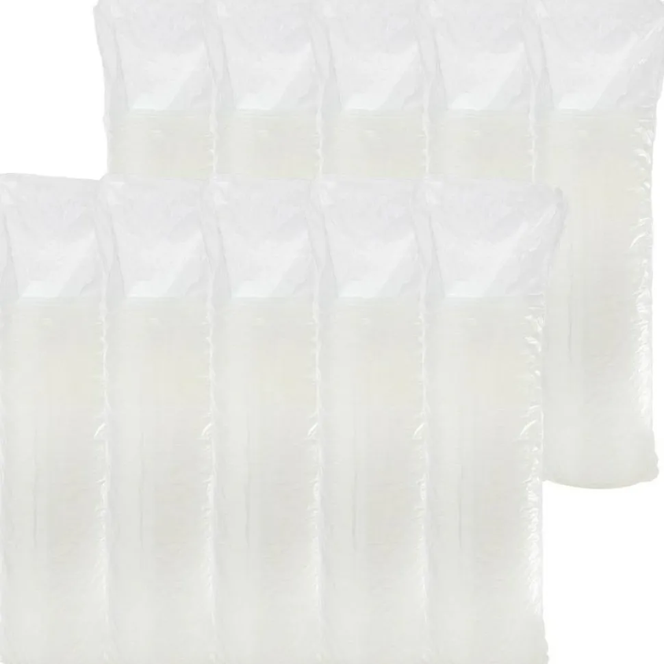 Dart Translucent Slotted Foam Cup Lids - Translucent - 100 / Pack - 10 / Carton