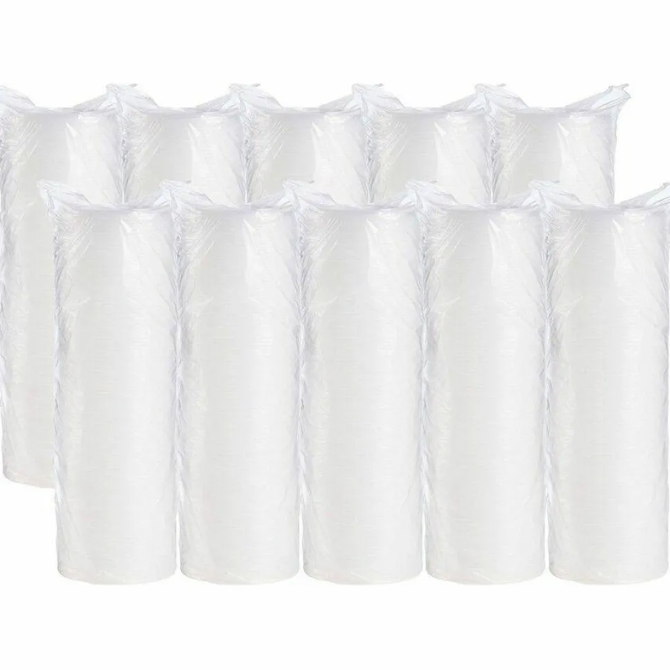 Dart 20 oz HIPS Plastic Non-vented Lid - Translucent