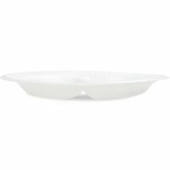 Dart Unlaminated Foam Compartment Plates, 10