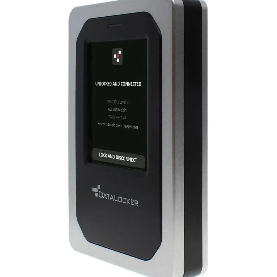 DataLocker DL4 FE 2 TB Portable Hard Drive - External - TAA Compliant