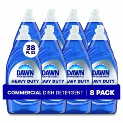 Dawn Professional Heavy-Duty Manual Pot/Pan Dish Detergent, Original Scent, 38 oz Bottle, 8/Carton