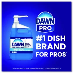 Dawn Professional Heavy-Duty Manual Pot/Pan Dish Detergent, Original Scent, 1 gal Bottle, 2/Carton