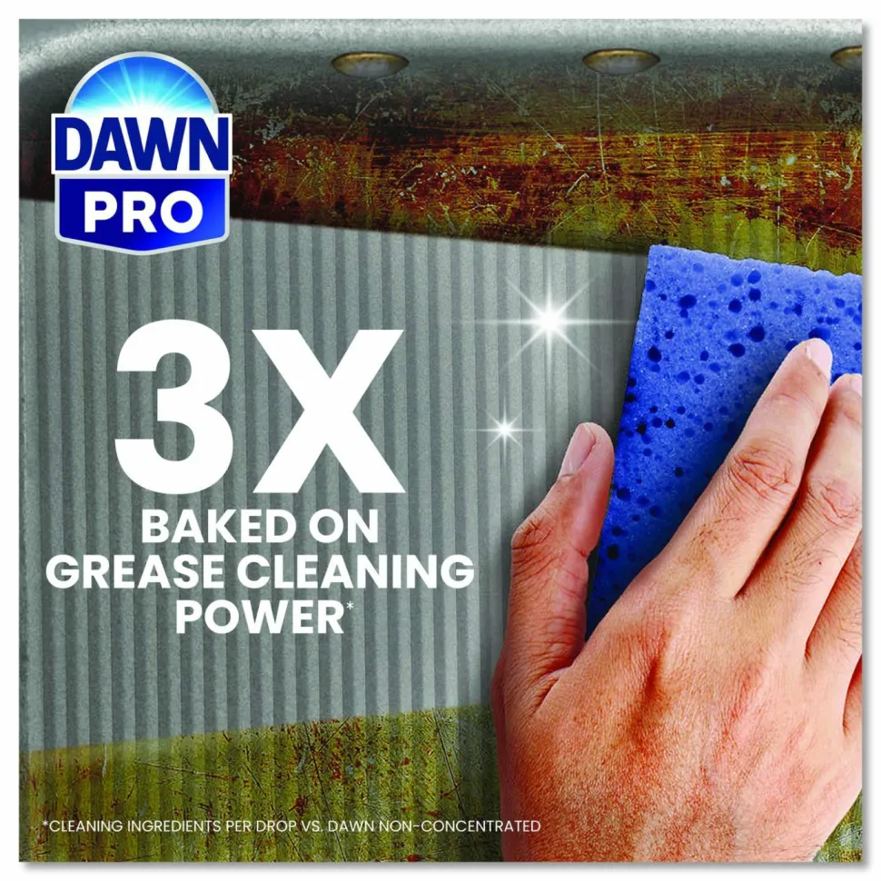 Dawn Professional Heavy-Duty Manual Pot/Pan Dish Detergent, Original Scent, 1 gal Bottle, 2/Carton