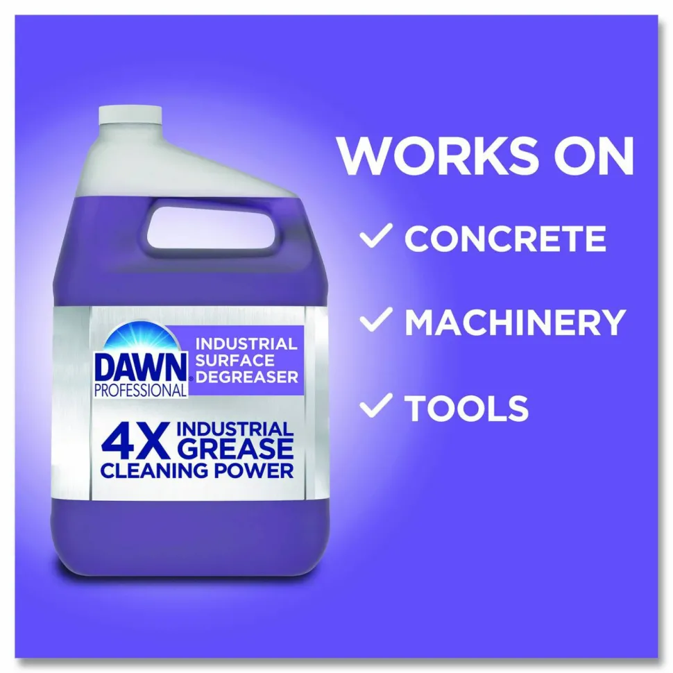 Dawn Professional Industrial Surface Degreaser, 1 gal Bottle, 3/Carton