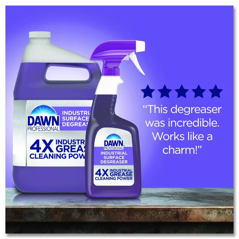 Dawn Professional Industrial Surface Degreaser, 1 gal Bottle, 3/Carton