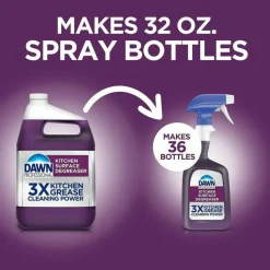 Dawn Professional Kitchen Surface Degreaser, 1 gal Bottle, 2/Carton