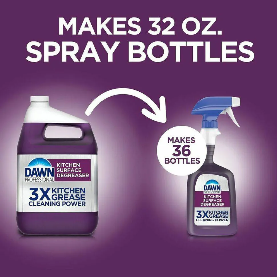 Dawn Professional Kitchen Surface Degreaser, 1 gal Bottle, 2/Carton