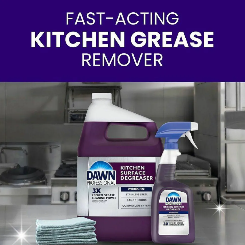 Dawn Professional Kitchen Surface Degreaser, 1 gal Bottle, 2/Carton
