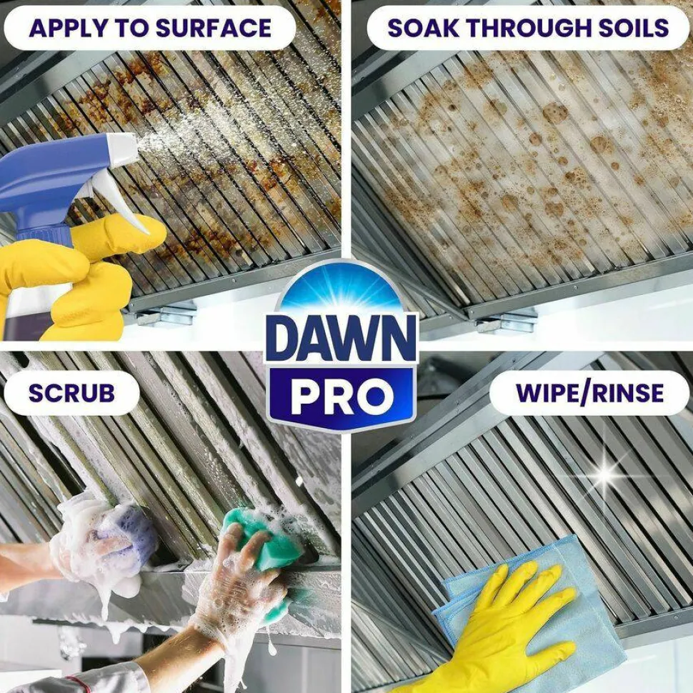 Dawn Professional Kitchen Surface Degreaser, 1 gal Bottle, 2/Carton