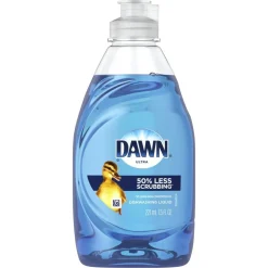 Dawn Ultra Dish Soap Dishwashing Liquid Bottles, 7.5 Fl Oz, Blue, Case Of 12 Bottles