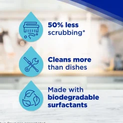 Dawn Ultra Dish Soap Dishwashing Liquid Bottles, 7.5 Fl Oz, Blue, Case Of 12 Bottles