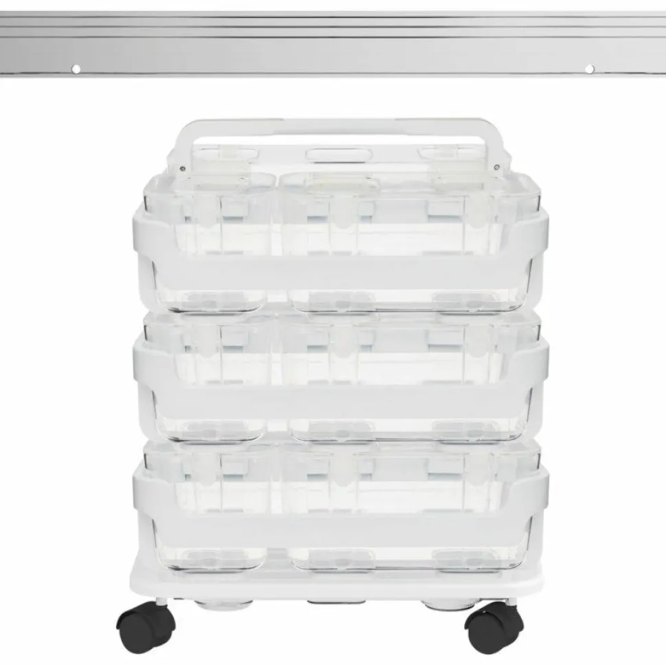 Deflecto Stackable Caddy Organizer Multi-Pack Bundle