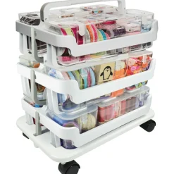 Deflecto Stackable Caddy Organizer Multi-Pack Bundle