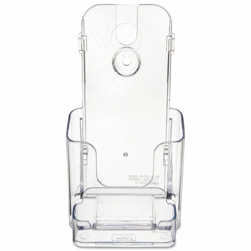 Deflecto Countertop Leaflet Holder With Business Card Holder