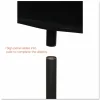 Deflecto Double-Sided Sign Stand, 56"H x 12 9/10"W x 12 9/10"D, Black