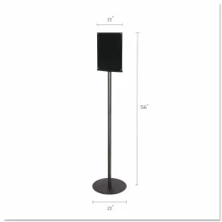 Deflecto Double-Sided Sign Stand, 56