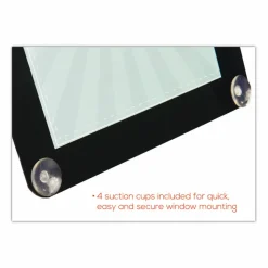 deflecto Double-sided Window Display Sign - Come in, we're open Print/Message - 8.5