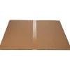 Deflecto Earth Source Chair Mat For Hard Floors, Straight Edge, 36" x 48", Clear