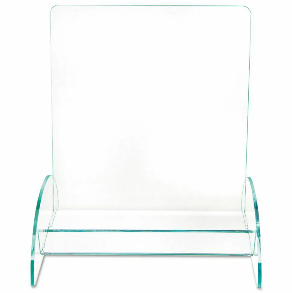 deflecto Euro-Style DocuHolder, Magazine Size, 9.81w x 6.31d x11h, Green Tinted