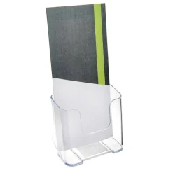 Deflecto Literature DocuHolder, Brochure/Leaflet Size, 7 3/4