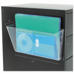 Deflecto Magnetic DocuPocket - 1 Compartment(s) - 7