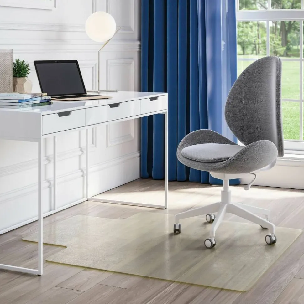 Deflecto OceanMat Chair Mat for Hard Floor - Hard Floor, Chair, Wood Floor, Tile Floor, Laminate Floor48"x 36" Depth - CM2G112OCB