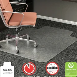 deflecto RollaMat Chairmat - Home, Office, Carpet - 60