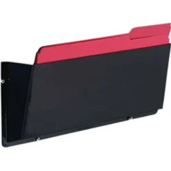 Deflecto Single Wall Pocket, Letter Size, 6 1/2