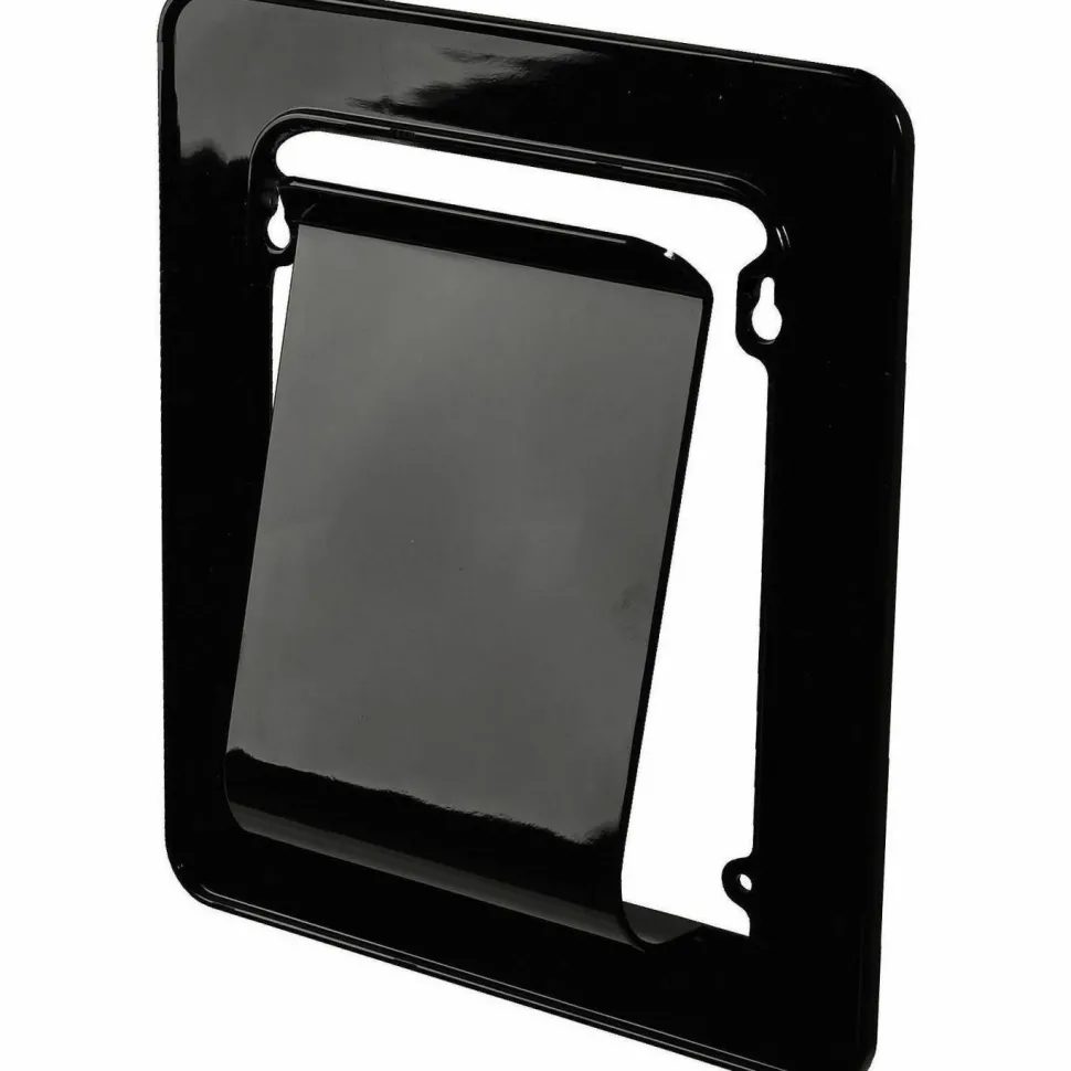 deflecto Stand Tall Wall File, Legal/Letter/Oversized Size, 9.25" x 10.63", Black