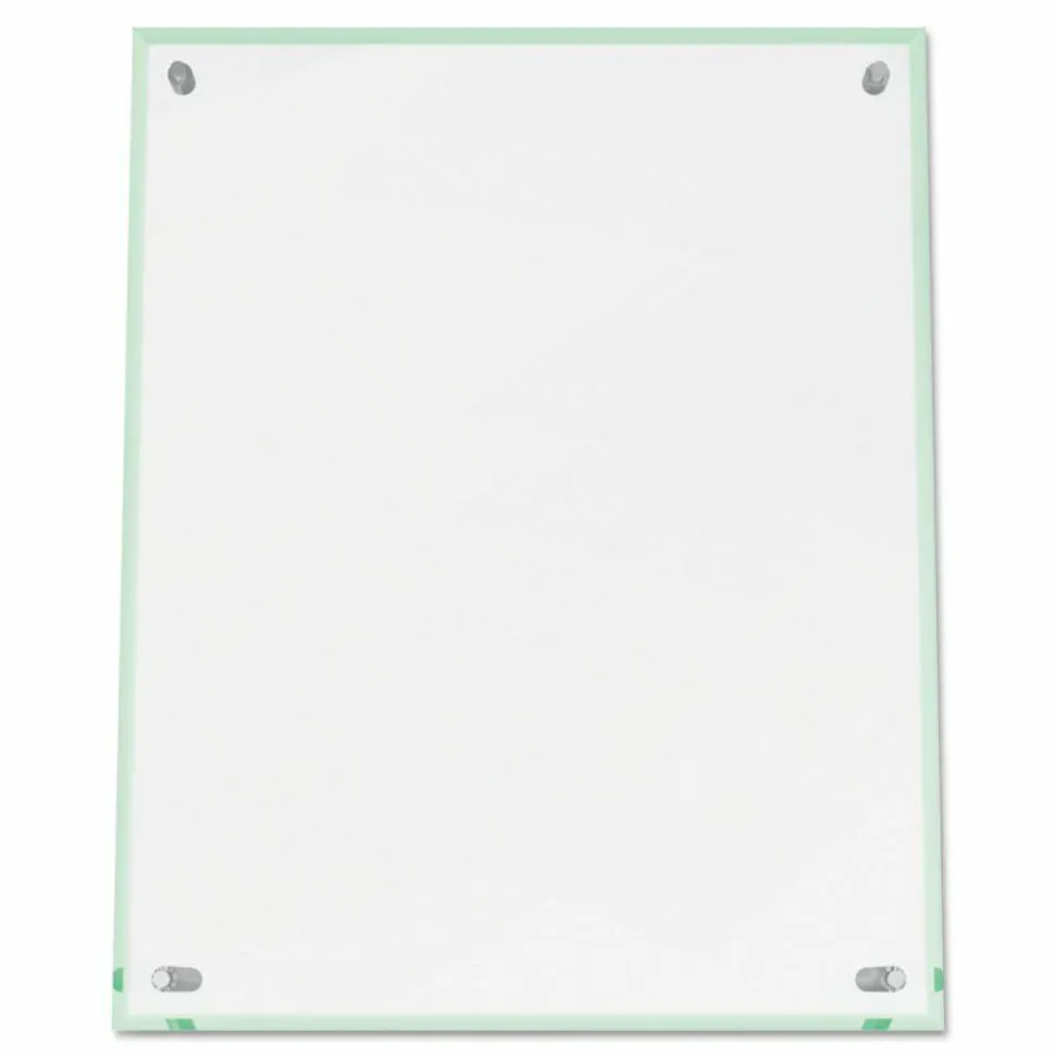 Deflecto Superior Image Beveled Edge Sign Holder, 12 5/8"H x 10 1/6"W x 3 3/8"D, Clear