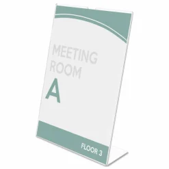 Deflecto Superior Image Slanted Sign Holder, 5