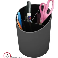 Deflecto Sustainable Office Recycled Large Pencil Cup, 5.6