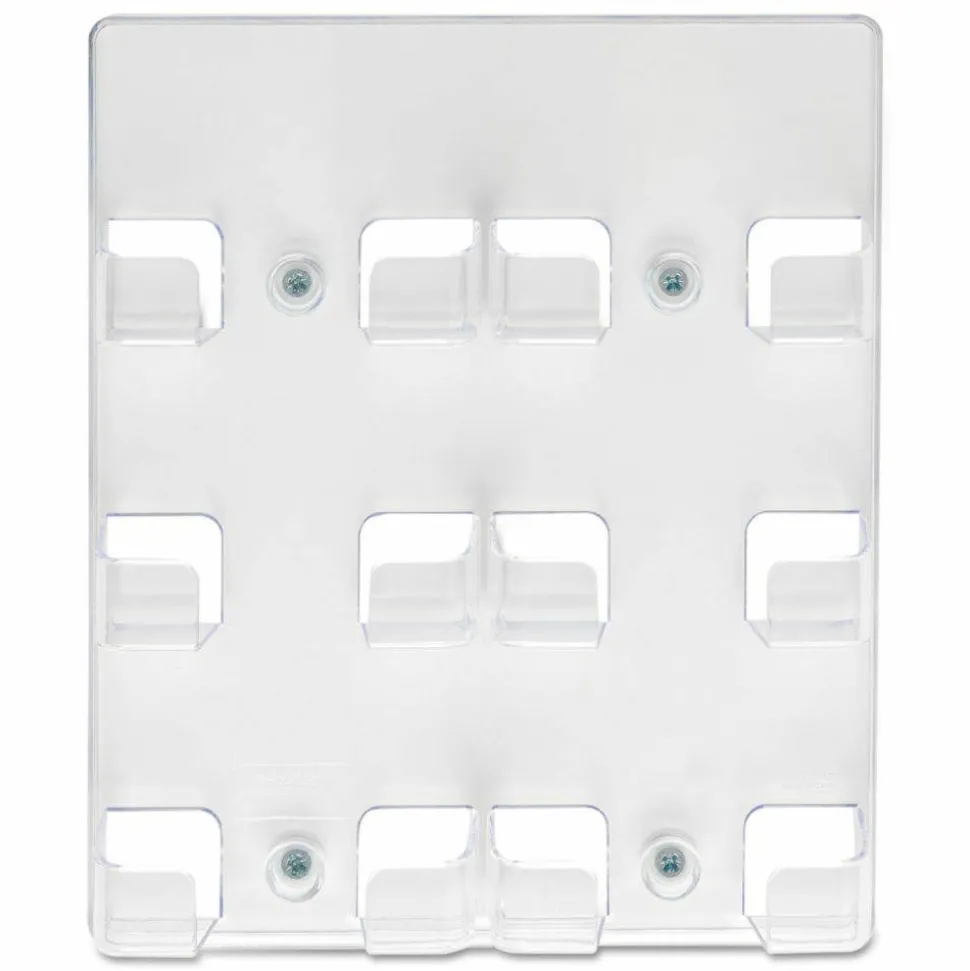 Deflecto Wall Mount Acrylic Business Card Holder, Clear