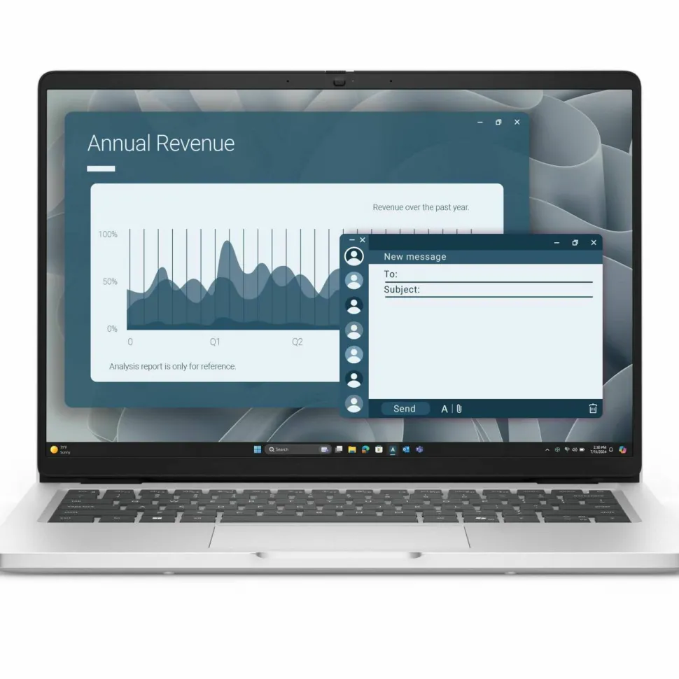 Dell Pro 14 PC14255 14" Notebook - Full HD Plus - 60 Hz - AMD Ryzen 5 220 - 8 GB - 256 GB SSD - English (US) Keyboard - Solid Magnetite