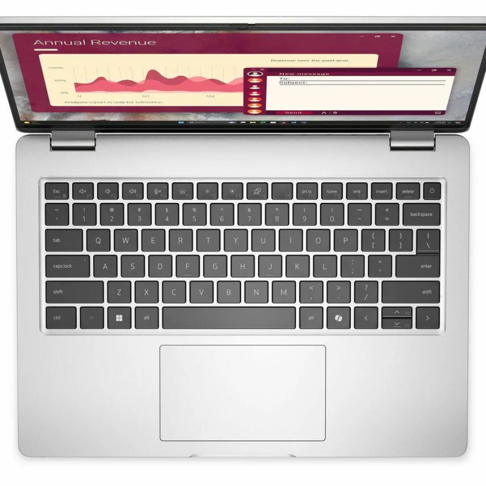 Dell Pro 14 PC14250 14" Notebook - Full HD Plus - 60 Hz - Intel Core Ultra 5 235U - vPro Technology - 16 GB - 256 GB SSD - English (US) Keyboard - Platinum Silver