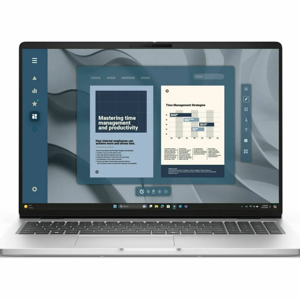 Dell Pro 16 PC16255 16" Notebook - Full HD Plus - 60 Hz - AMD Ryzen 5 PRO 230 - 16 GB - 512 GB SSD - English (US) Keyboard - Solid Magnetite