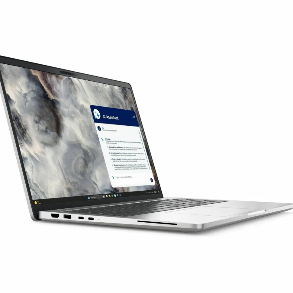 Dell Pro 16 Plus PB16250 16" Copilot+ PC Notebook - Full HD Plus - 60 Hz - Intel Core Ultra 7 265U - vPro Technology - 32 GB - 512 GB SSD - English (US) Keyboard