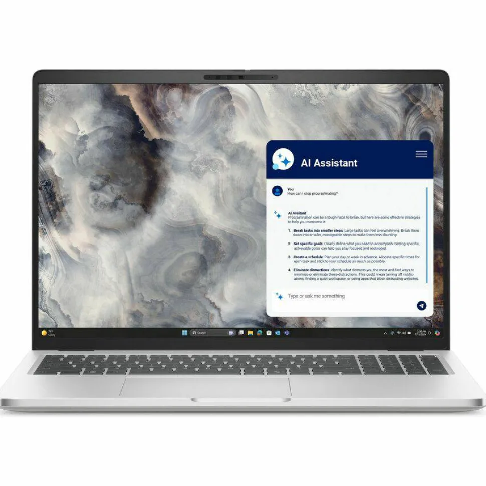 Dell Pro 16 Plus PB16250 16" Notebook - Full HD Plus - 60 Hz - Intel Core Ultra 7 265U - vPro Technology - 16 GB - 512 GB SSD - English (US) Keyboard - Silver