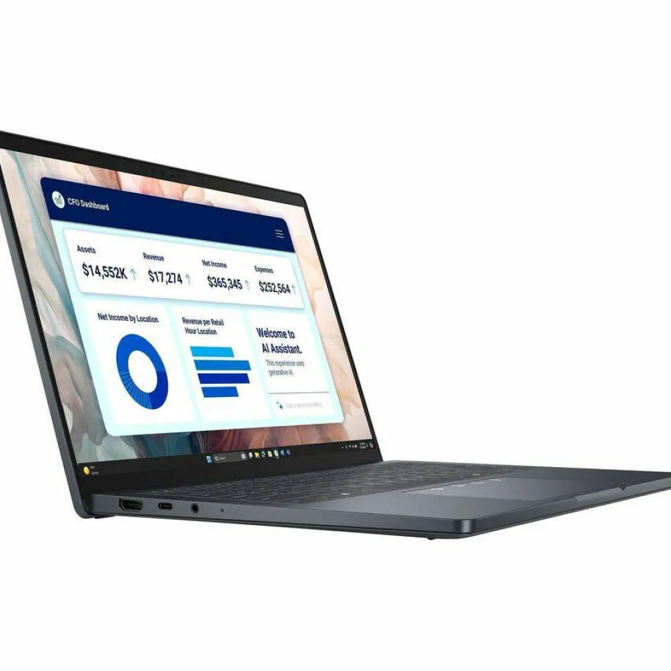 Dell Pro 14 Premium PA14250 14" Copilot+ PC Notebook - Full HD Plus - 60 Hz - Intel Core Ultra 5 236V - vPro Technology - 16 GB - 512 GB SSD - English (US) Keyboard - Magnetite