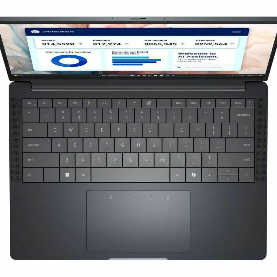 Dell Pro 14 Premium PA14250 14" Copilot+ PC Notebook - Full HD Plus - 60 Hz - Intel Core Ultra 5 236V - vPro Technology - 16 GB - 512 GB SSD - English (US) Keyboard - Magnetite