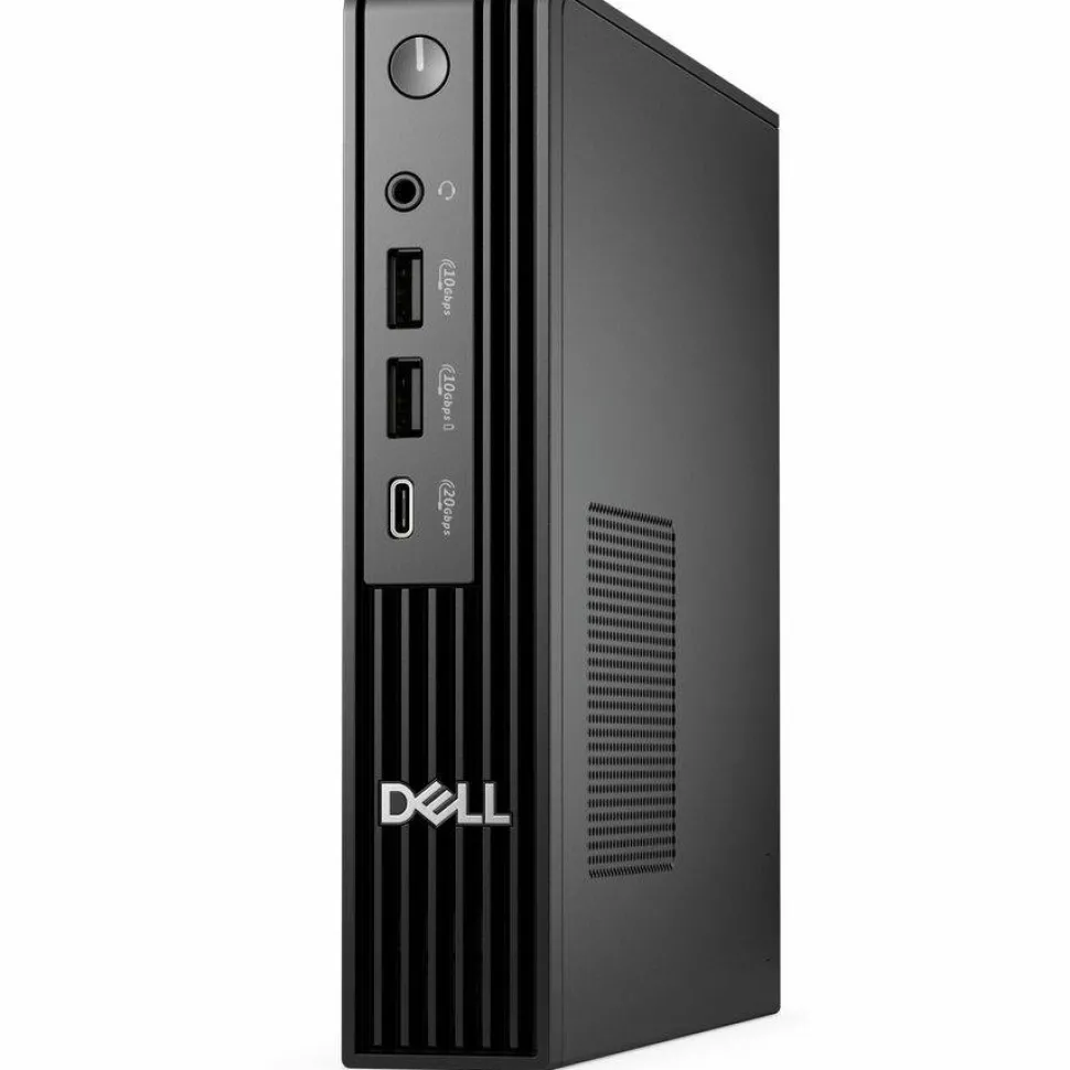 Dell Pro Micro Plus QBM1250 Desktop Computer - Intel Core Ultra 5 235 - vPro Technology - 16 GB - 256 GB SSD - Micro PC - Black