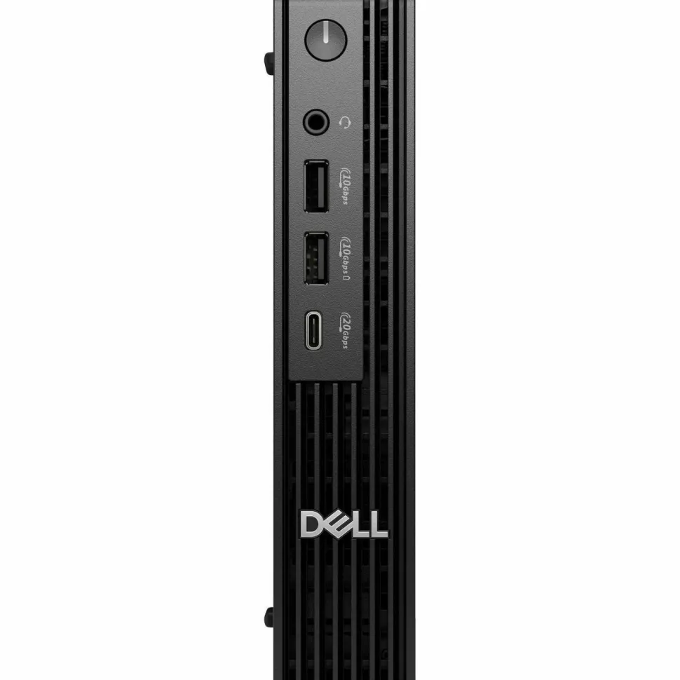 Dell Pro Micro Plus QBM1250 Desktop Computer - Intel Core Ultra 5 235 - vPro Technology - 16 GB - 256 GB SSD - Micro PC - Black