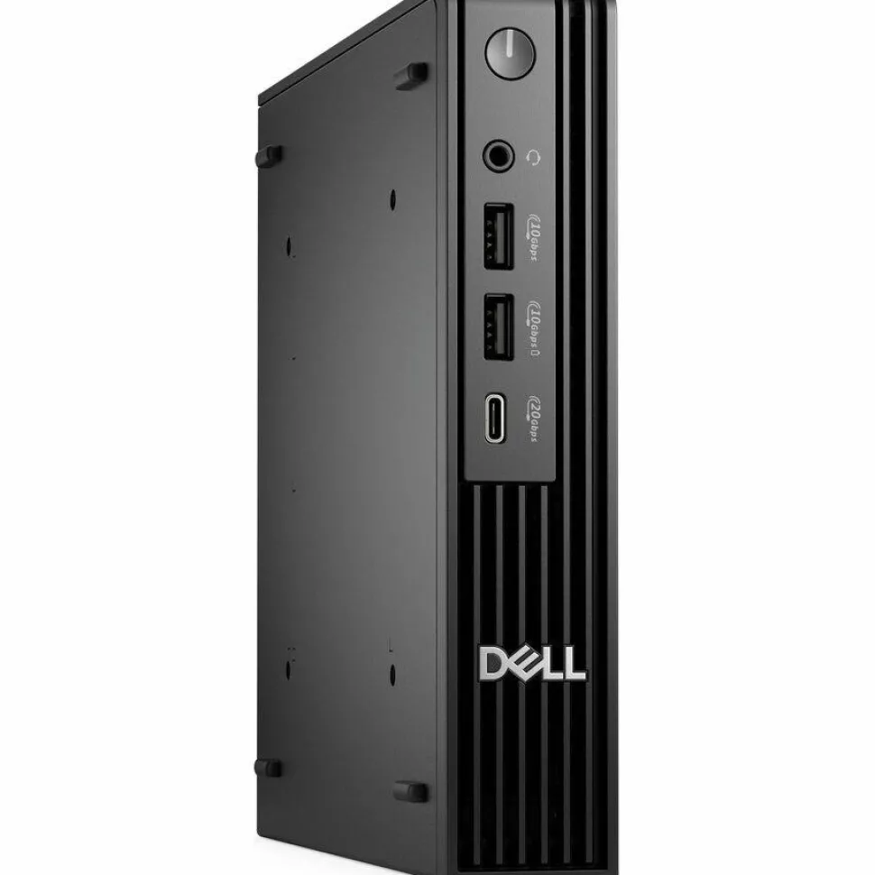 Dell Pro Micro Plus QBM1250 Desktop Computer - Intel Core Ultra 5 235 - vPro Technology - 16 GB - 256 GB SSD - Micro PC - Black