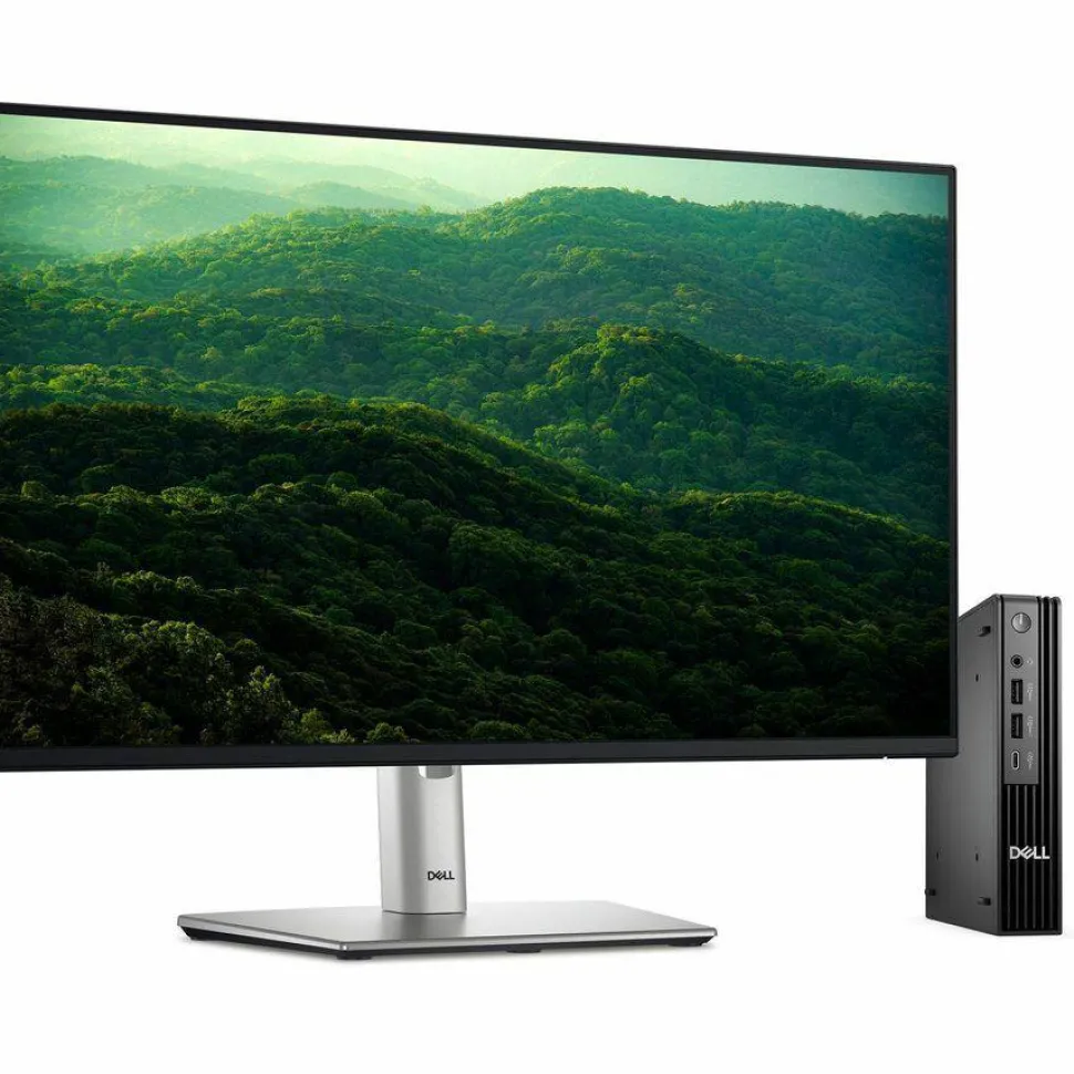 Dell Pro Micro Plus QBM1250 Desktop Computer - Intel Core Ultra 5 235 - vPro Technology - 16 GB - 256 GB SSD - Micro PC - Black