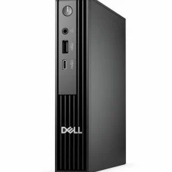 Dell Pro Micro QCM1250 Desktop Computer - Intel Core i3 14th Gen i3-14100T - 8 GB - 256 GB PCI Express NVMe 4.0 SSD - Micro PC