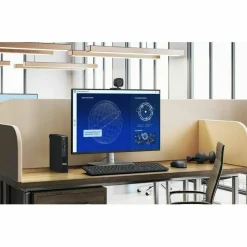 Dell Pro Micro QCM1250 Desktop Computer - Intel Core i3 14th Gen i3-14100T - 8 GB - 256 GB PCI Express NVMe 4.0 SSD - Micro PC
