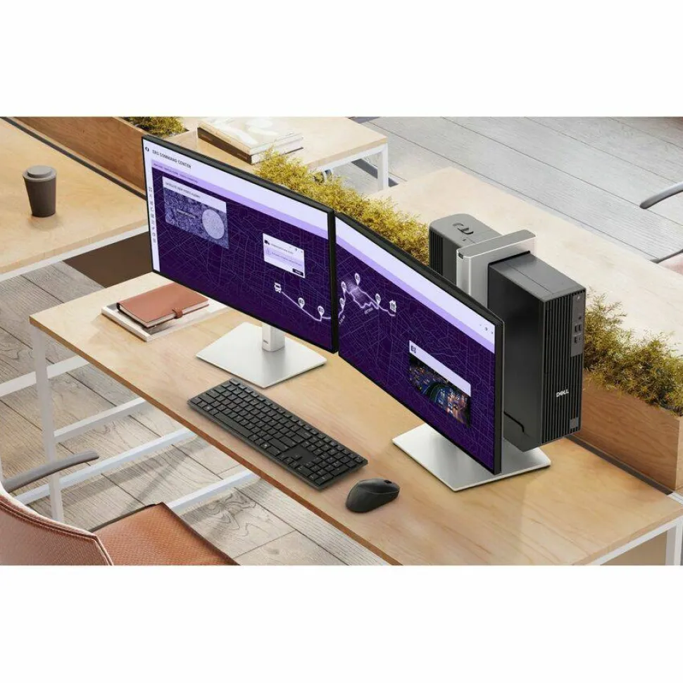 Dell Pro Slim Plus QBS1250 Desktop Computer - Intel Core Ultra 7 265 - 32 GB - 512 GB SSD - Slim PC - Standard Black