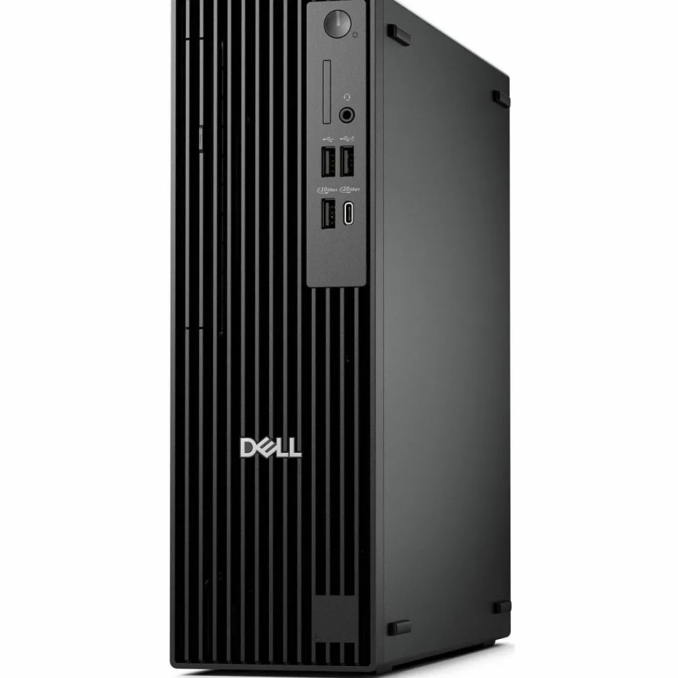 Dell Pro Slim Plus QBS1250 Desktop Computer - Intel Core Ultra 7 265 - vPro Technology - 16 GB - 512 GB SSD - Slim PC - Standard Black