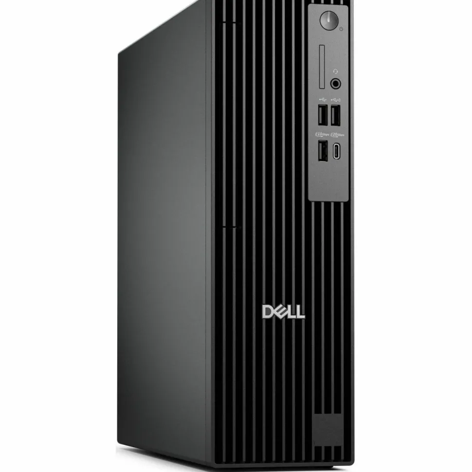 Dell Pro Slim Plus QBS1250 Desktop Computer - Intel Core Ultra 7 265 - vPro Technology - 16 GB - 512 GB SSD - Slim PC - Standard Black