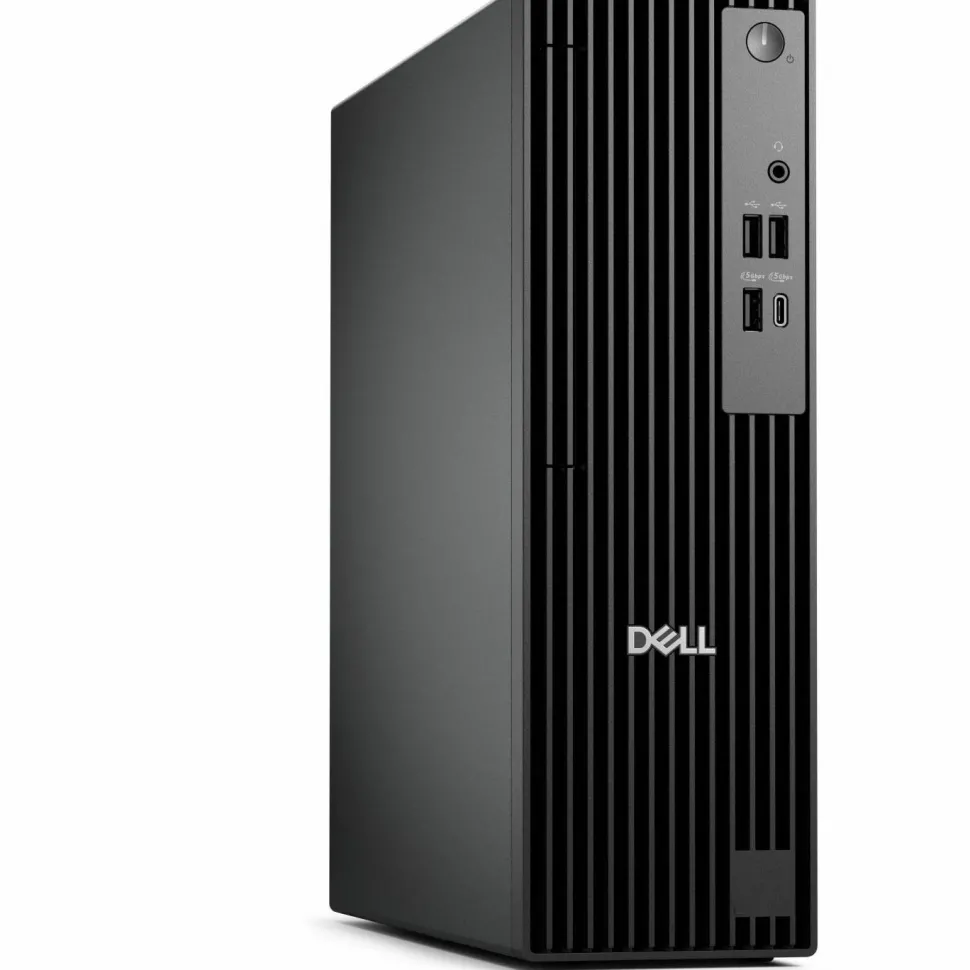 Dell Pro Slim QCS1250 Desktop Computer - Intel Core Ultra 7 265 - 16 GB - 512 GB SSD - Slim PC - Standard Black